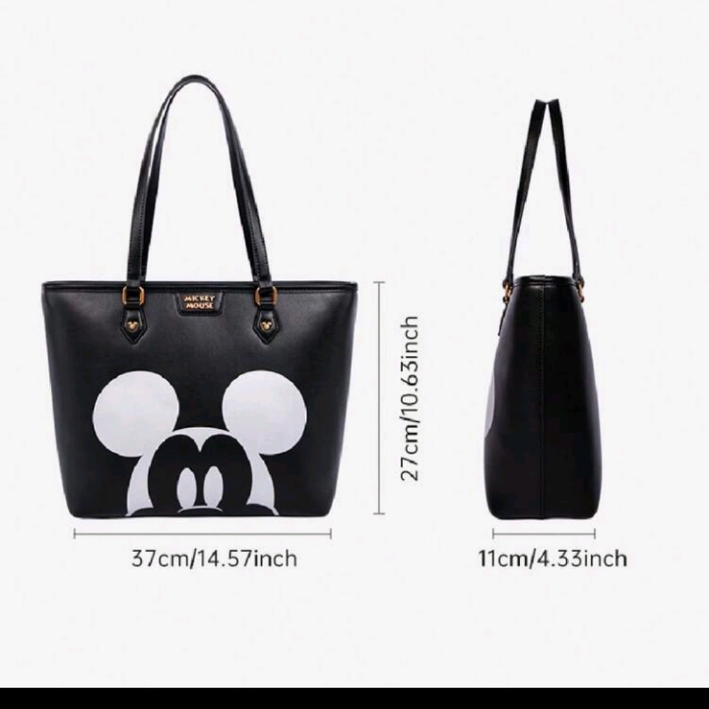 Mickey tote bag black